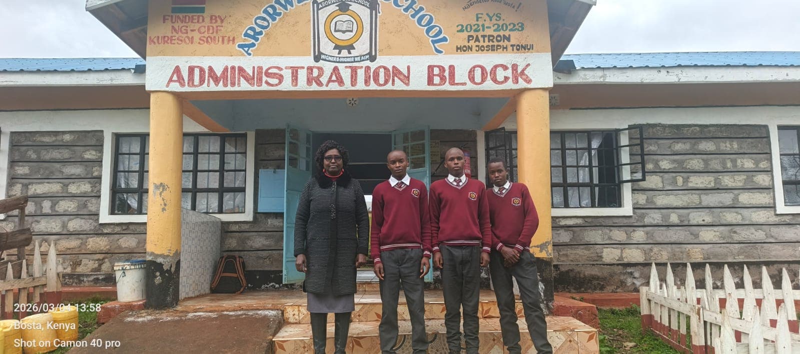Arorwet Secondary School Administration Block